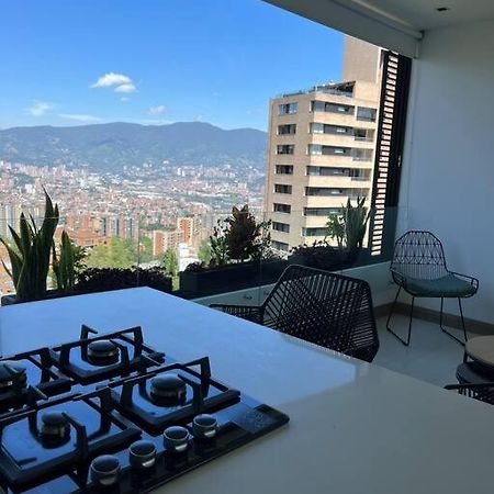 Apartamento De Lujo Con La Mejor Vista De Medellin Διαμέρισμα Εξωτερικό φωτογραφία