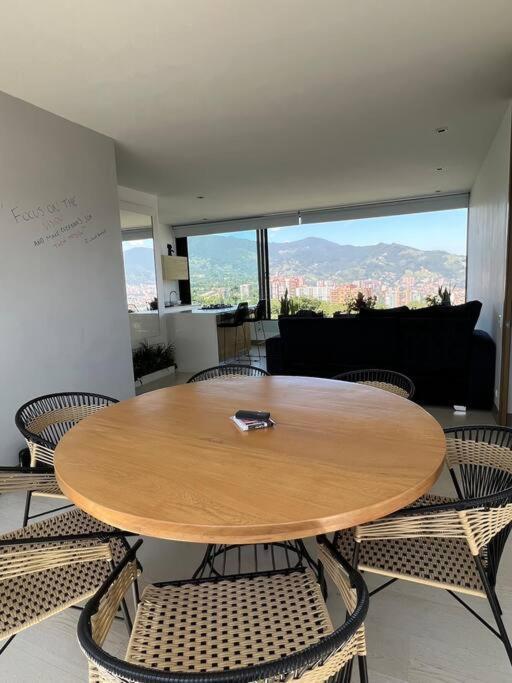 Apartamento De Lujo Con La Mejor Vista De Medellin Διαμέρισμα Εξωτερικό φωτογραφία