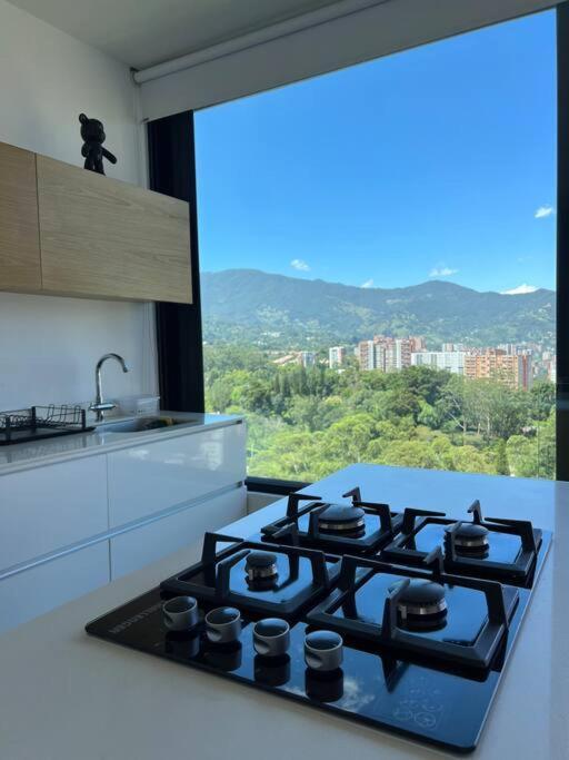 Apartamento De Lujo Con La Mejor Vista De Medellin Διαμέρισμα Εξωτερικό φωτογραφία