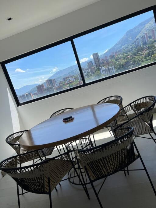 Apartamento De Lujo Con La Mejor Vista De Medellin Διαμέρισμα Εξωτερικό φωτογραφία