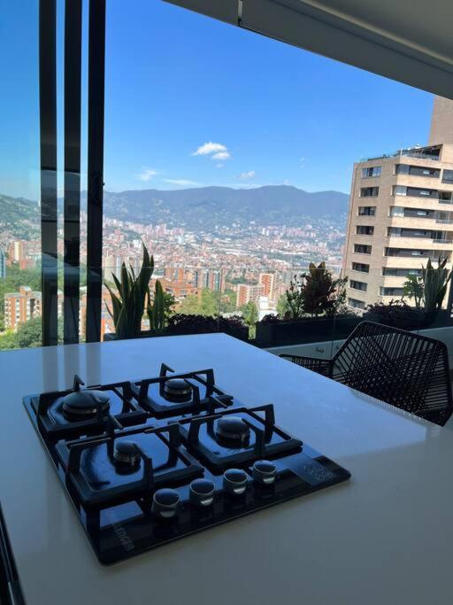 Apartamento De Lujo Con La Mejor Vista De Medellin Διαμέρισμα Εξωτερικό φωτογραφία