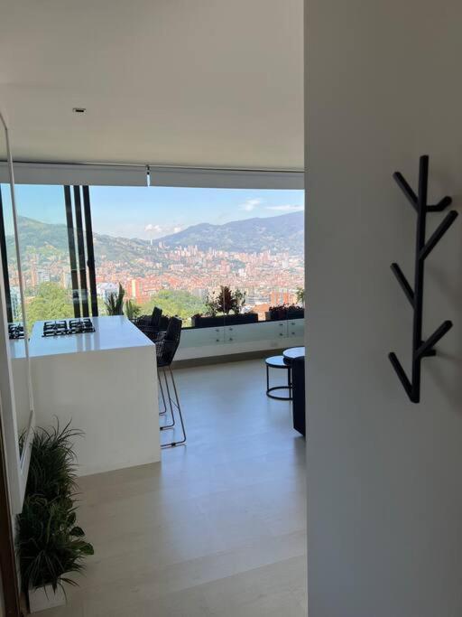 Apartamento De Lujo Con La Mejor Vista De Medellin Διαμέρισμα Εξωτερικό φωτογραφία